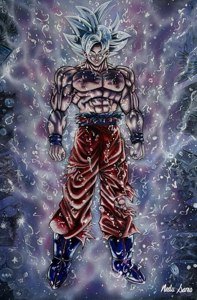 Ultra Instinct — original painting by Neelu Sarao